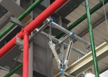 鹤岗市该抗震支架的整体式支吊架结构协调性好